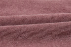 swatch of red knitted fabric