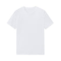 flat lay of white Tee