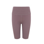 a pair of light purple biker shorts