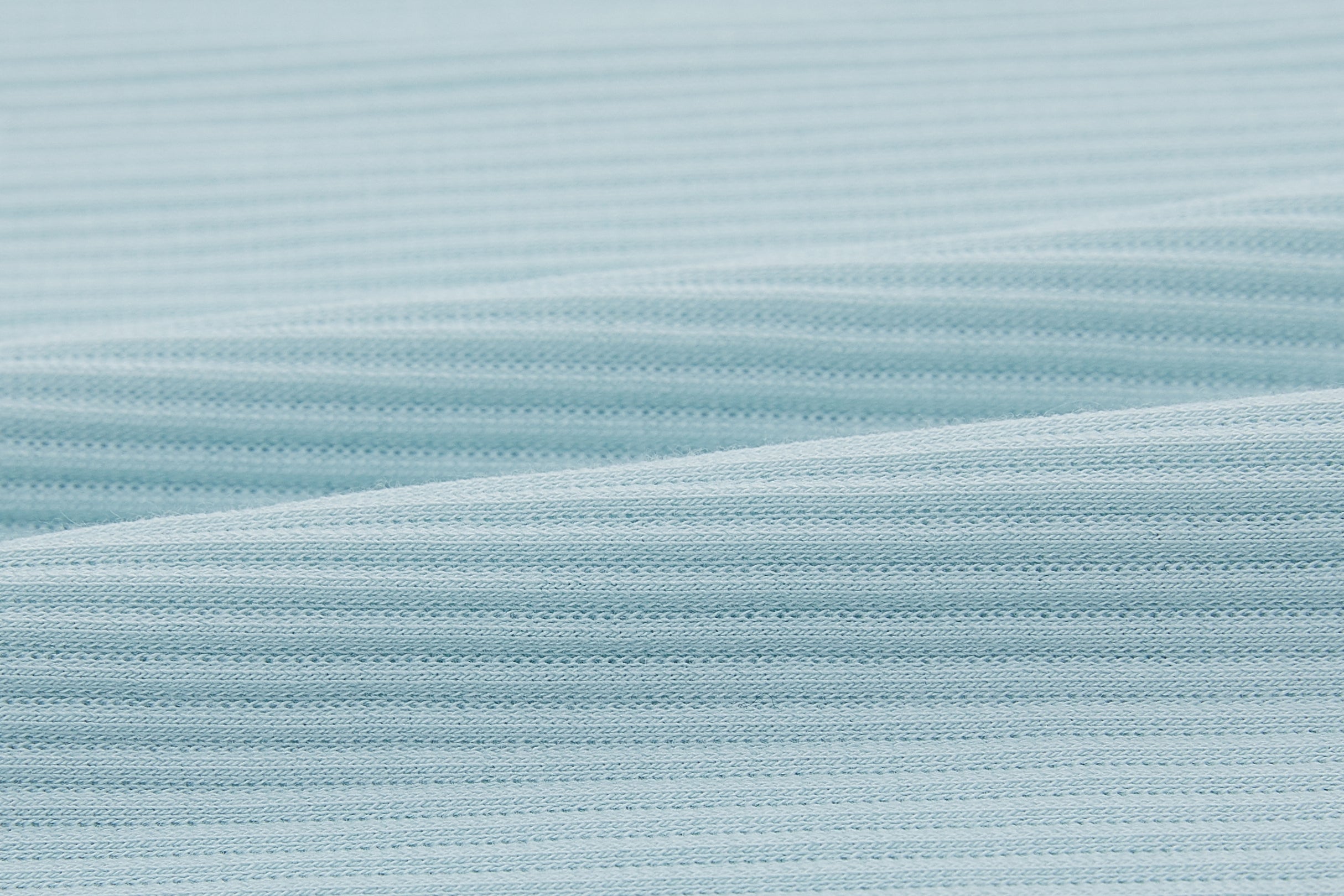 Swatch of pale blue fabric