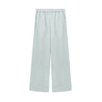 flat lay of blue blush pants