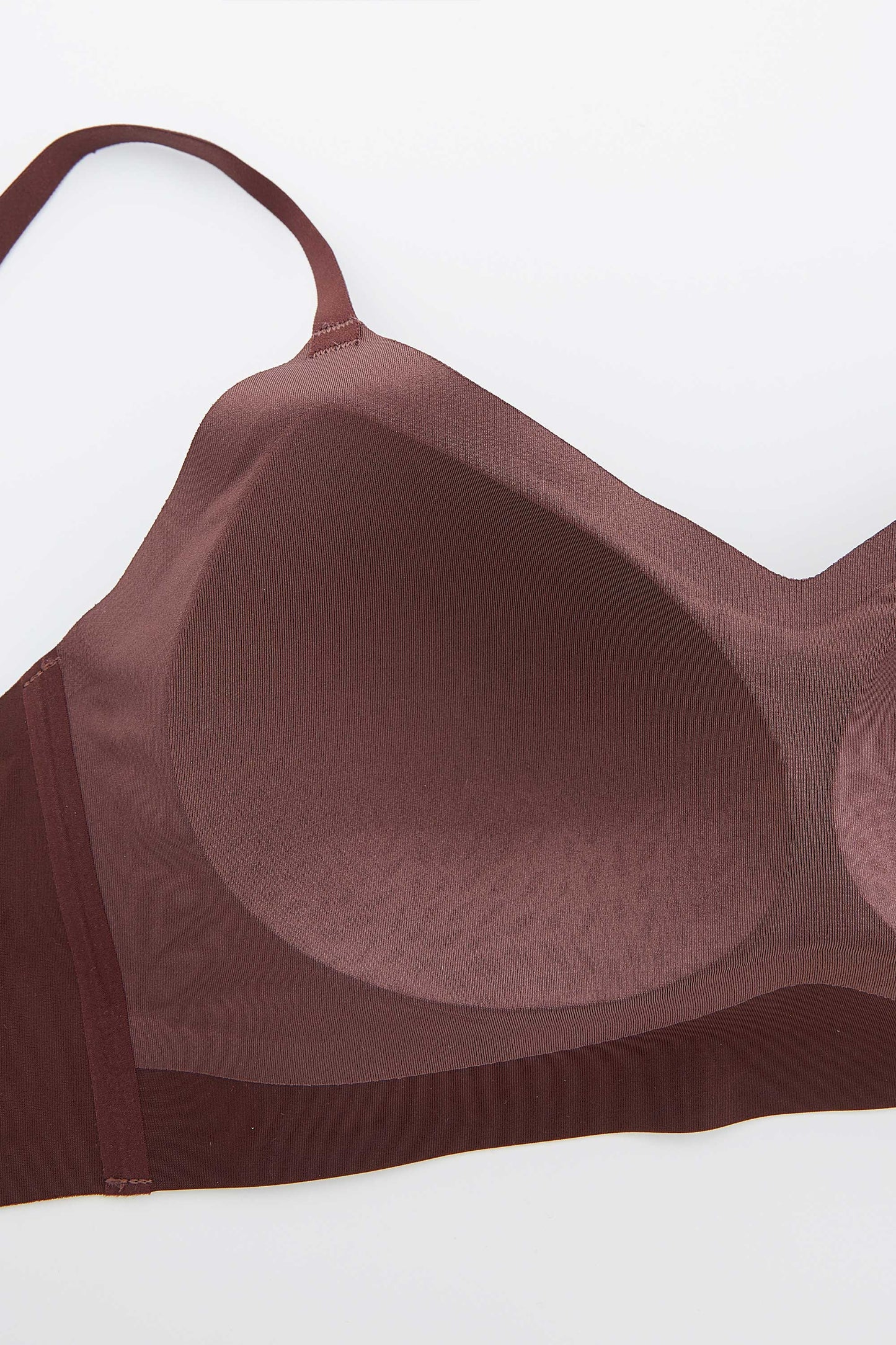 the inside of the bra