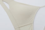 close up view of white bra