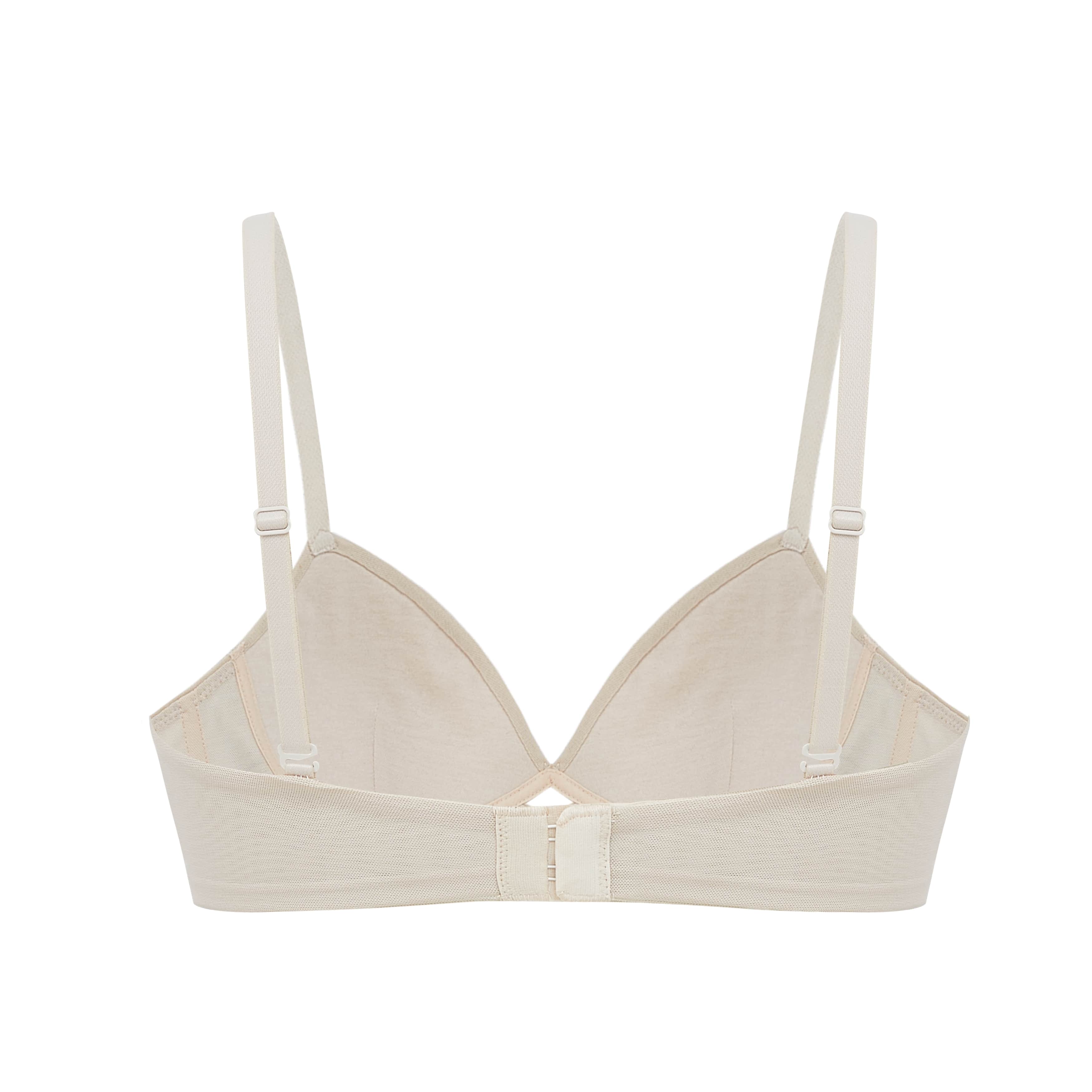 beige bra back