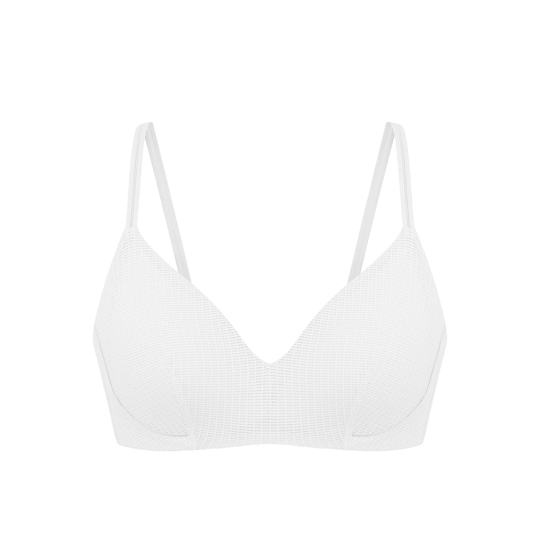 back of white bra