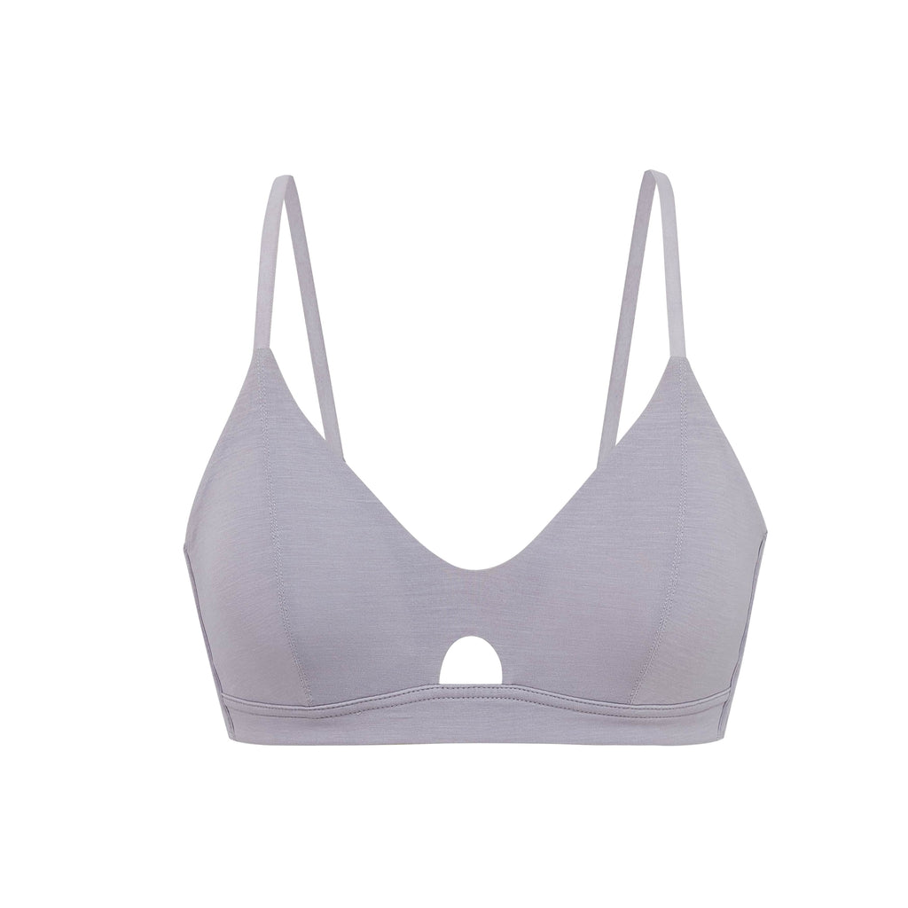 purple bra