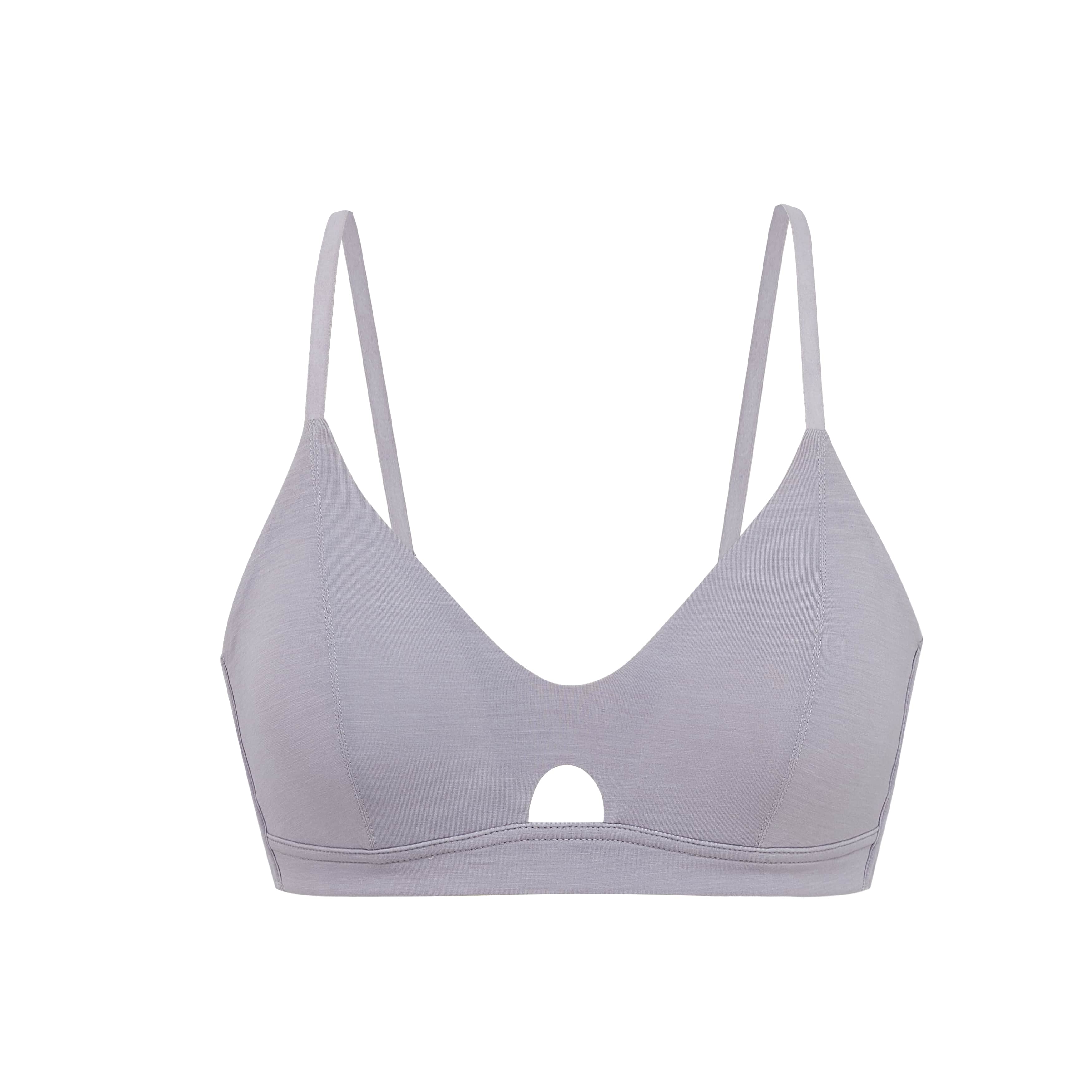 purple bra