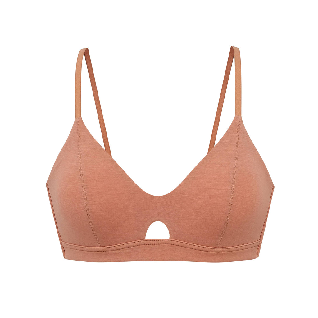 peach bra