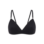 black bra and brief
