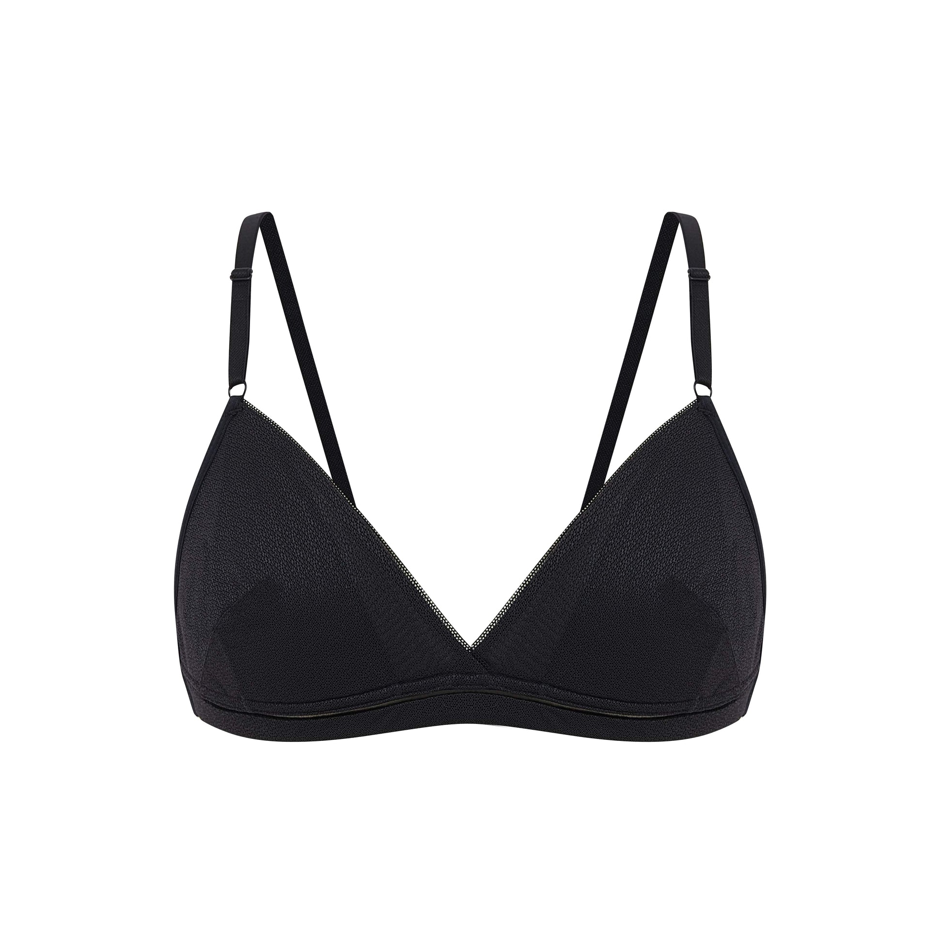 EHQJNJ Black Bralette Push up Triangle Women's Traceless Ice Silk Suspender  with a Beautiful Vest Gathered Forestall Sagging Sports Bra Lace Bralette