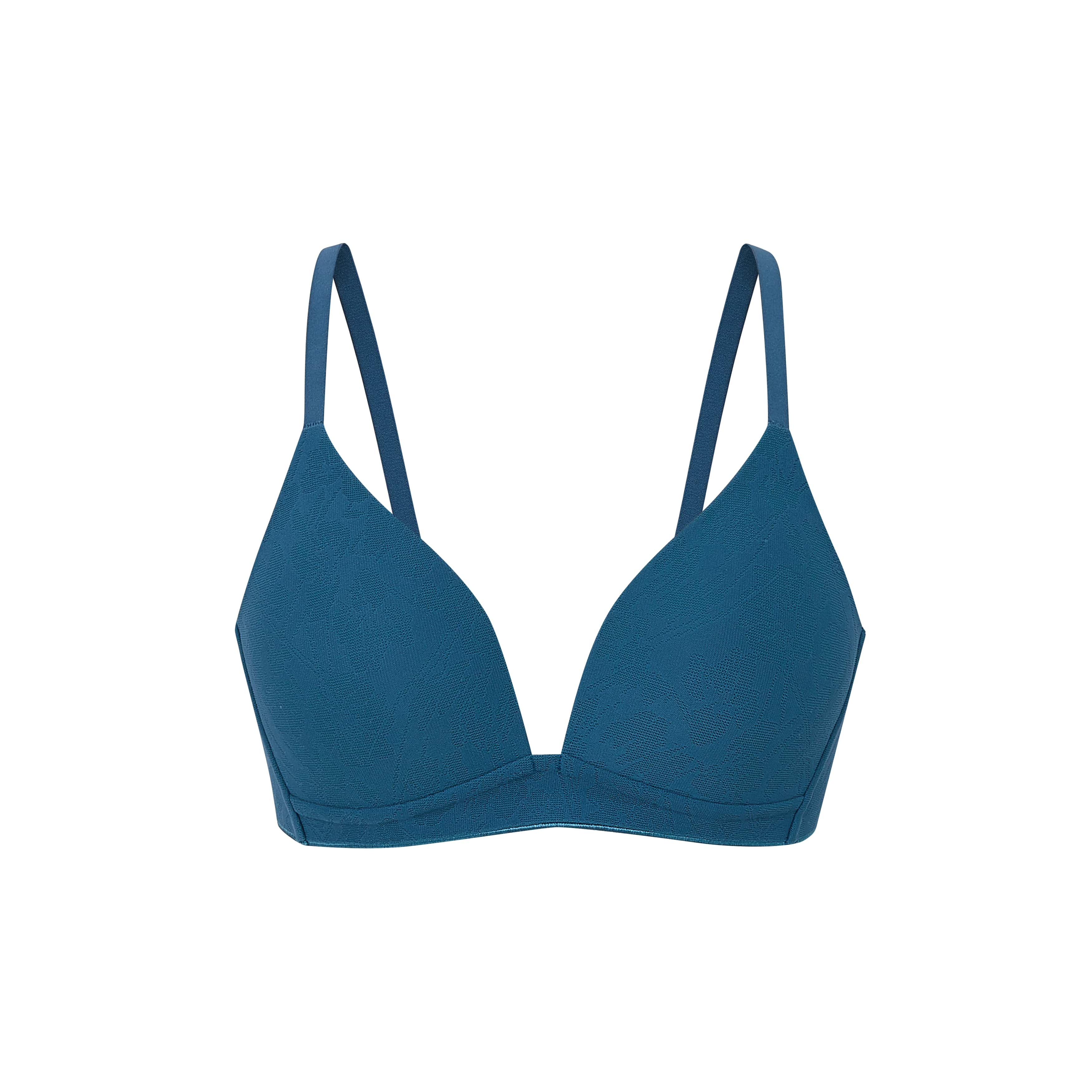 blue bra