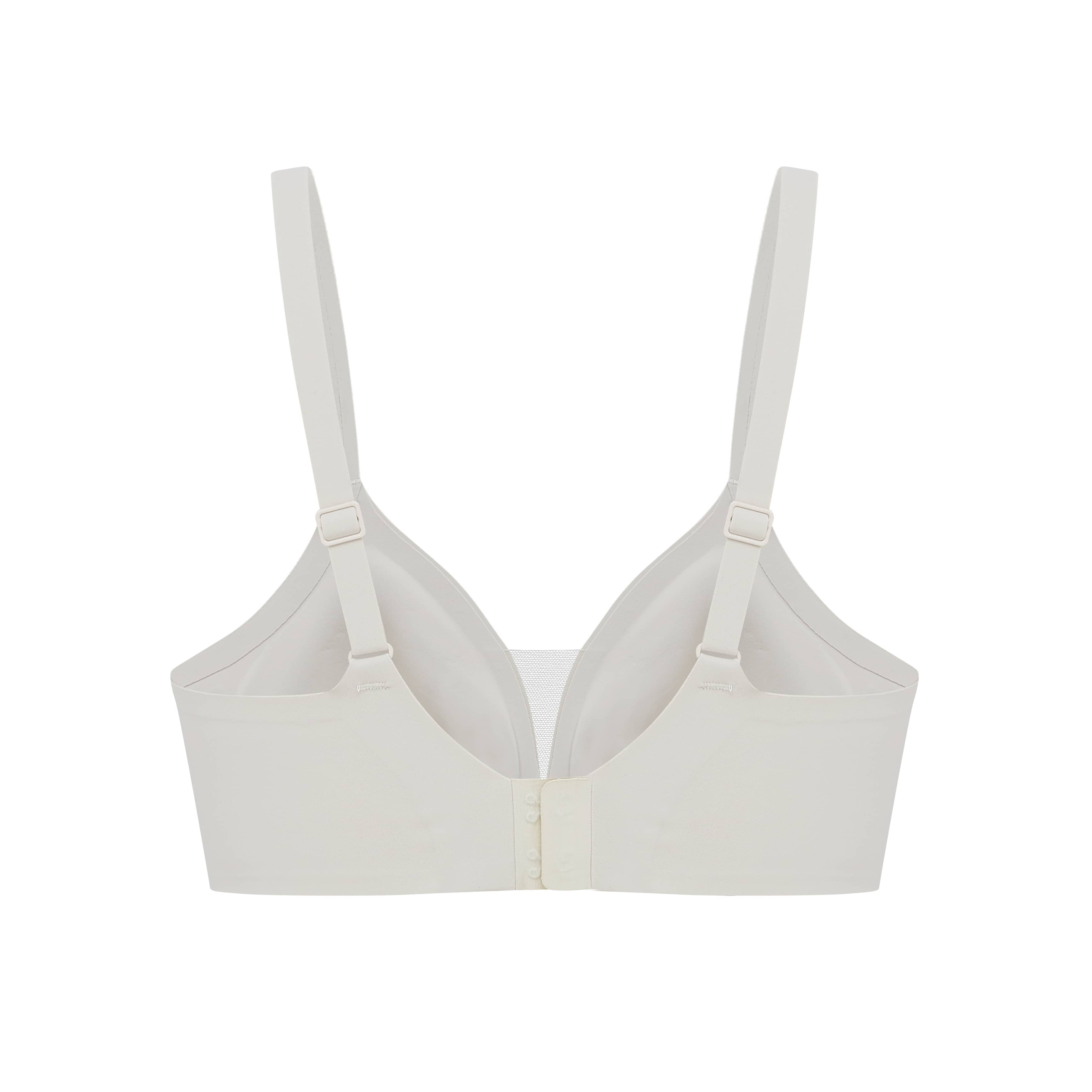 beige bra back