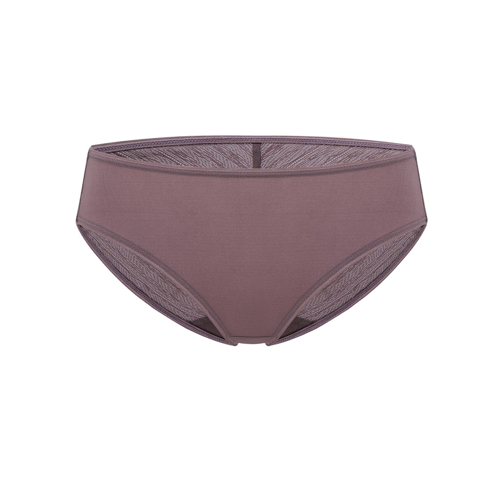 flat lay of twilight mauve brief 