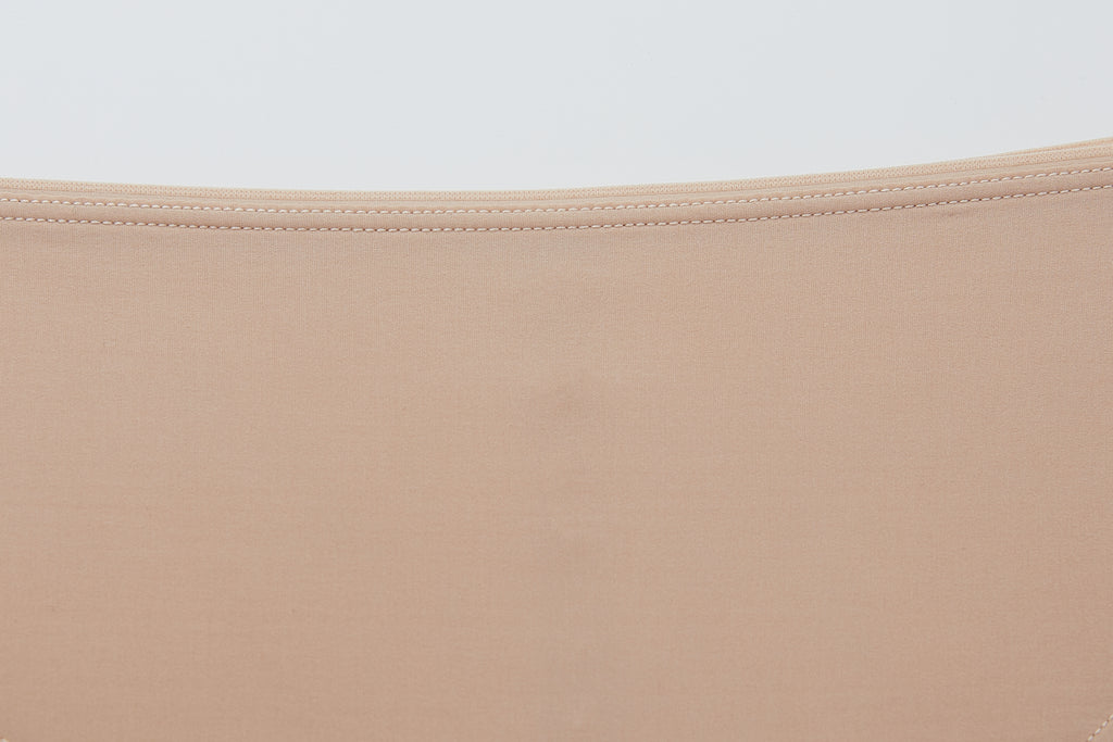 close up view of almond brief 