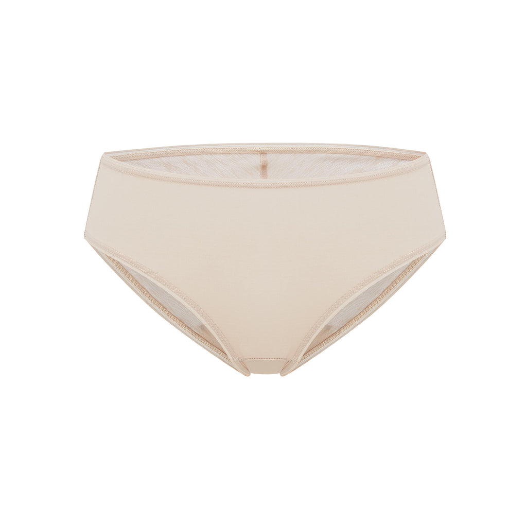 flat lay of white brief 