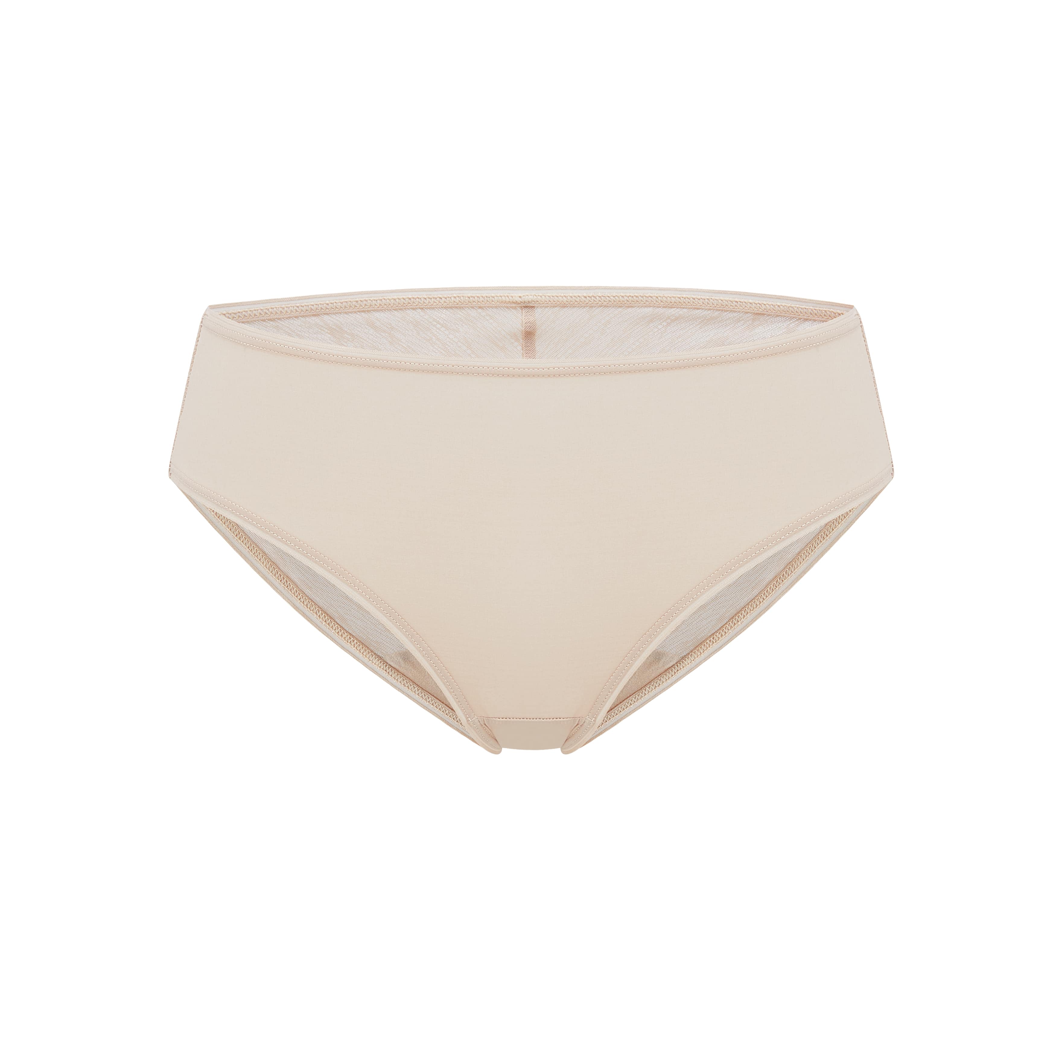 flat lay of white brief 