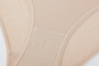 close up view of almond brief 