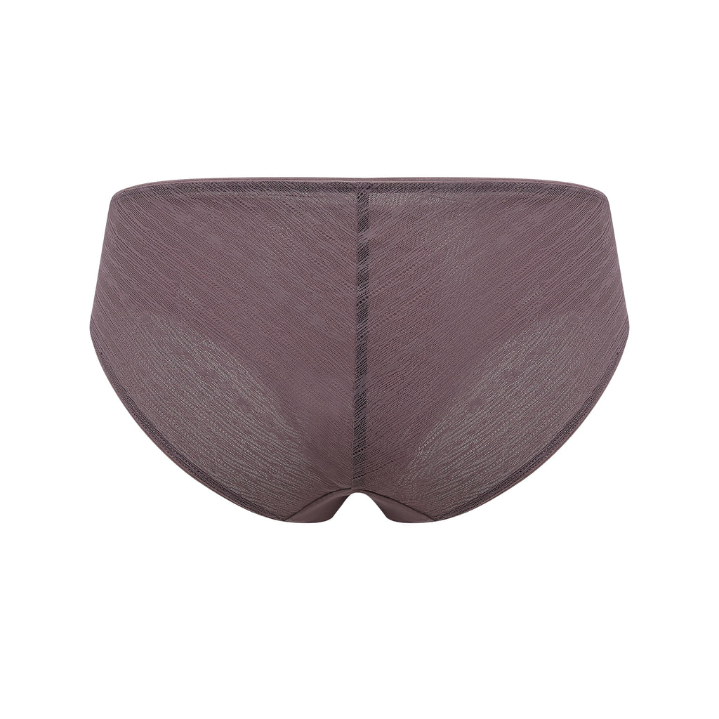 back of flat lay of twilight mauve brief 