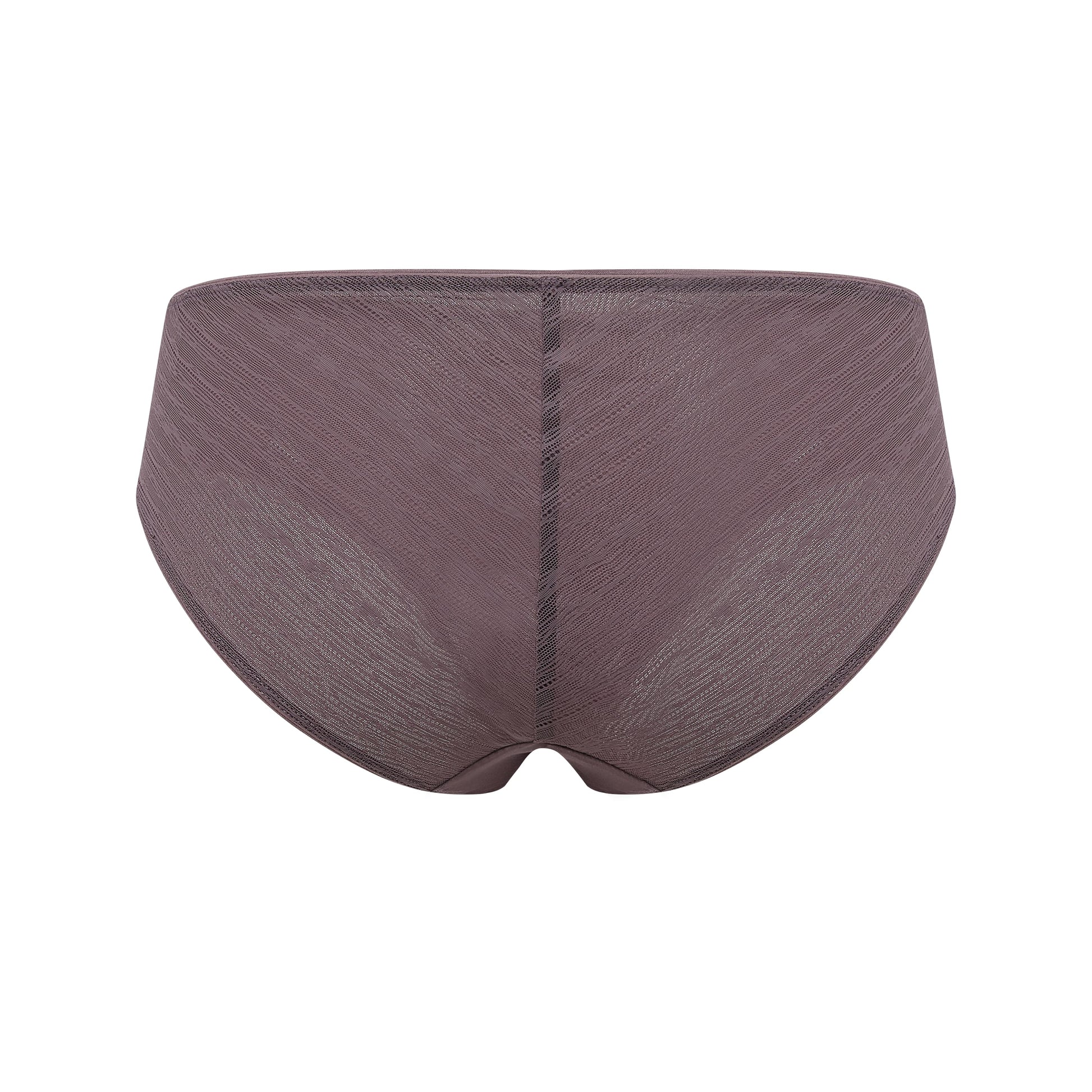 back of flat lay of twilight mauve brief 