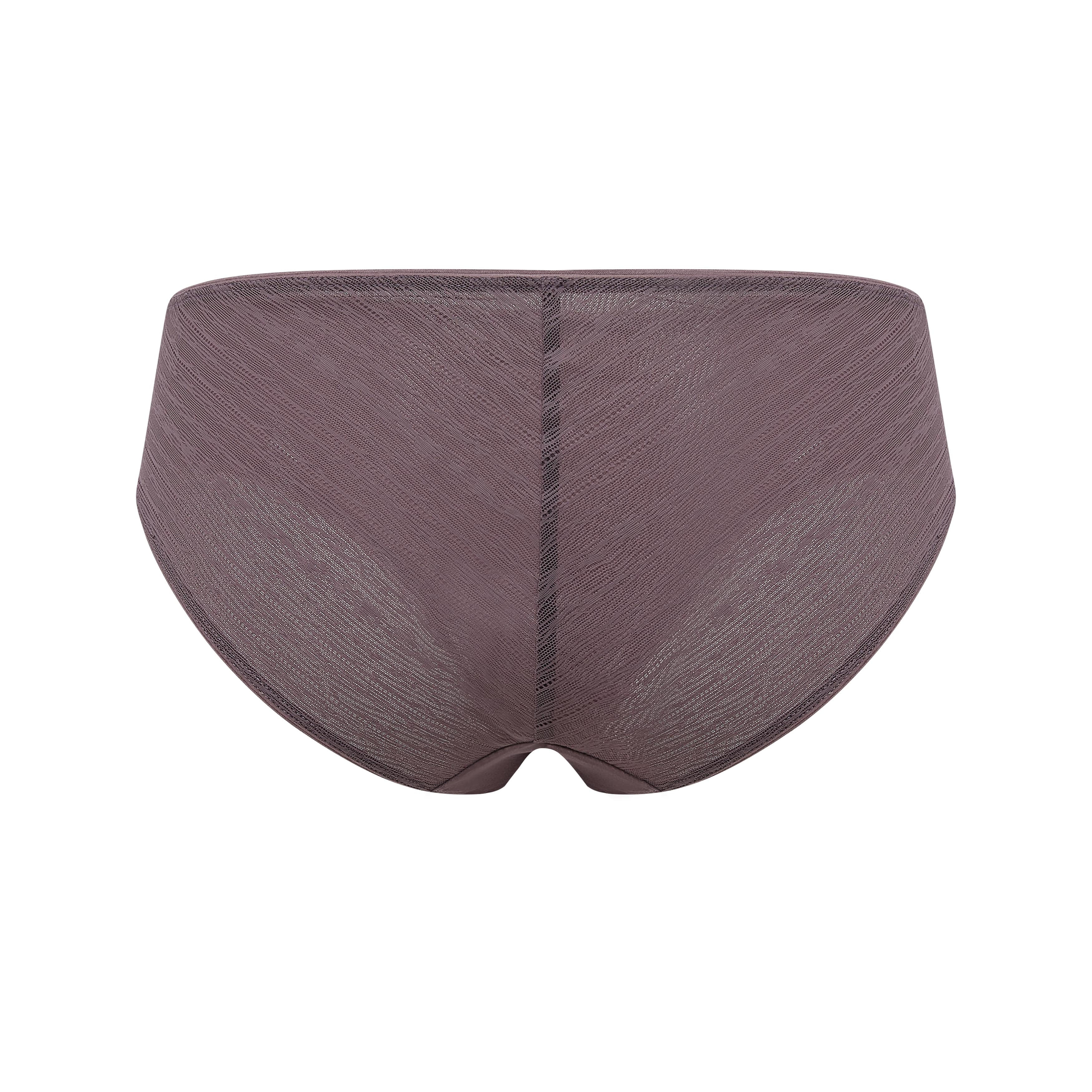 back of flat lay of twilight mauve brief 