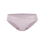 flat lay of light purple brief
