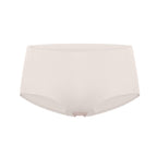 Flat lay image of off-white underwear