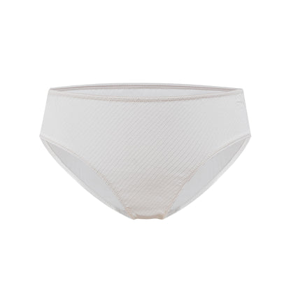 flat lay of white brief