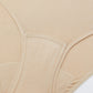 fabric details of the mid waist period brief