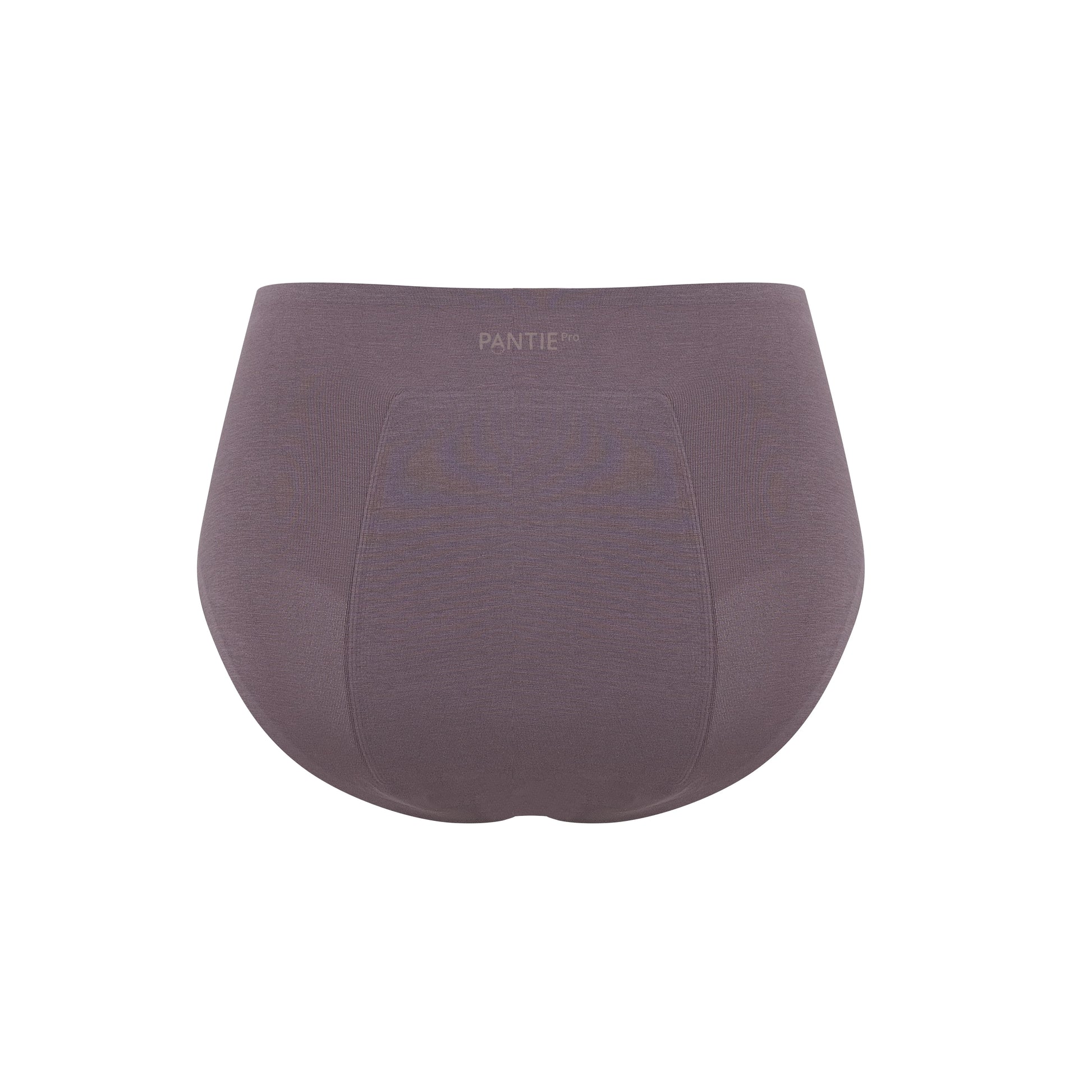 back of purple underwear