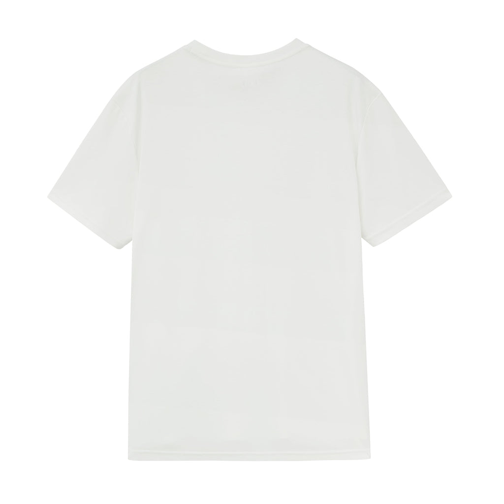 white t shirt back