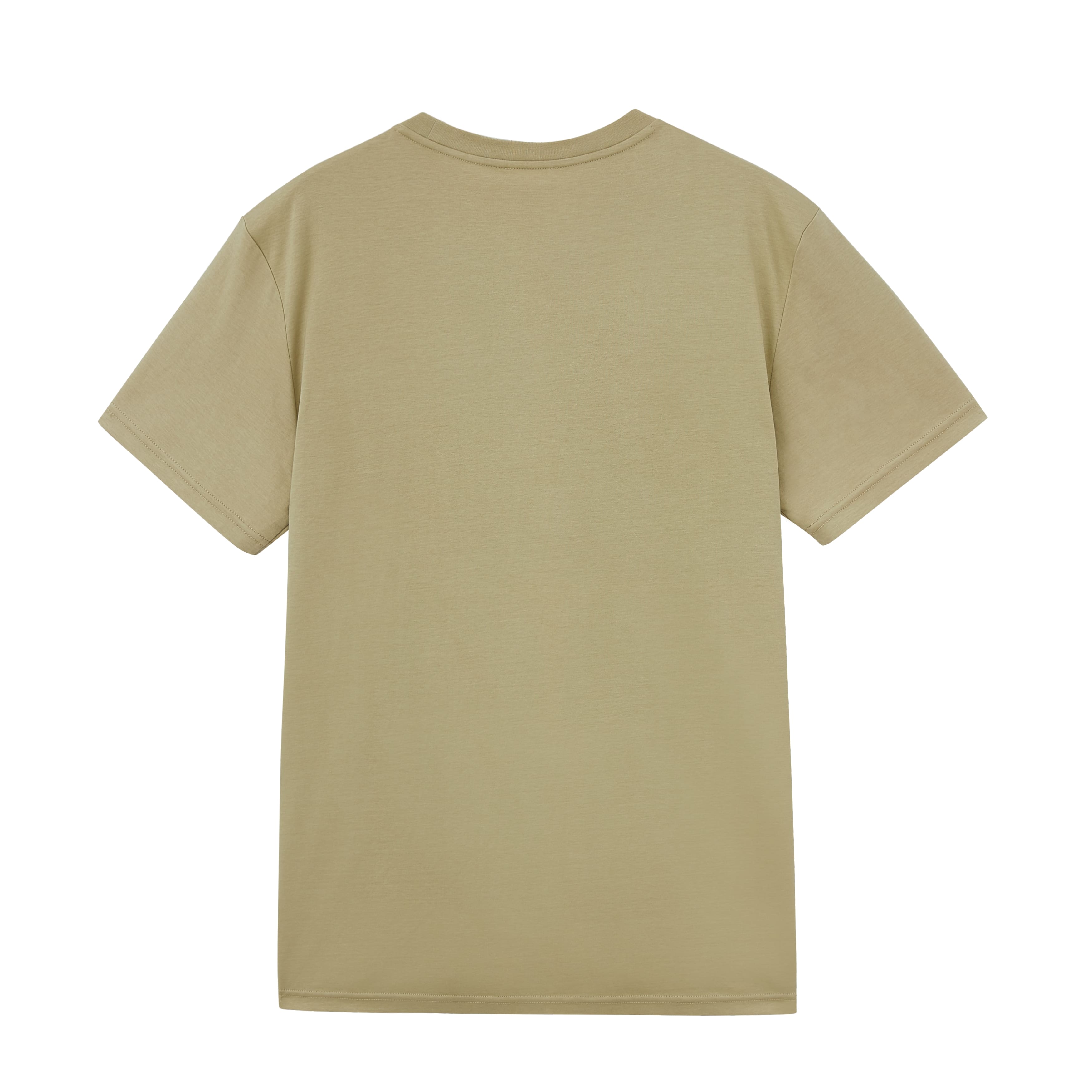 green t shirt back