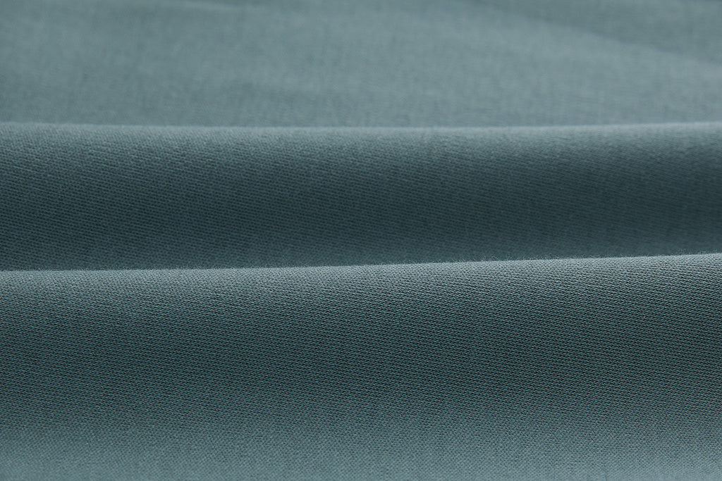 close up green fabric