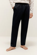 men's black lounge pants 