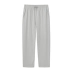 silver men's lounge pants flat lay. Nimbus color.