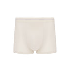 Men’s Cotton Boxer Brief in off white. Ash color. 