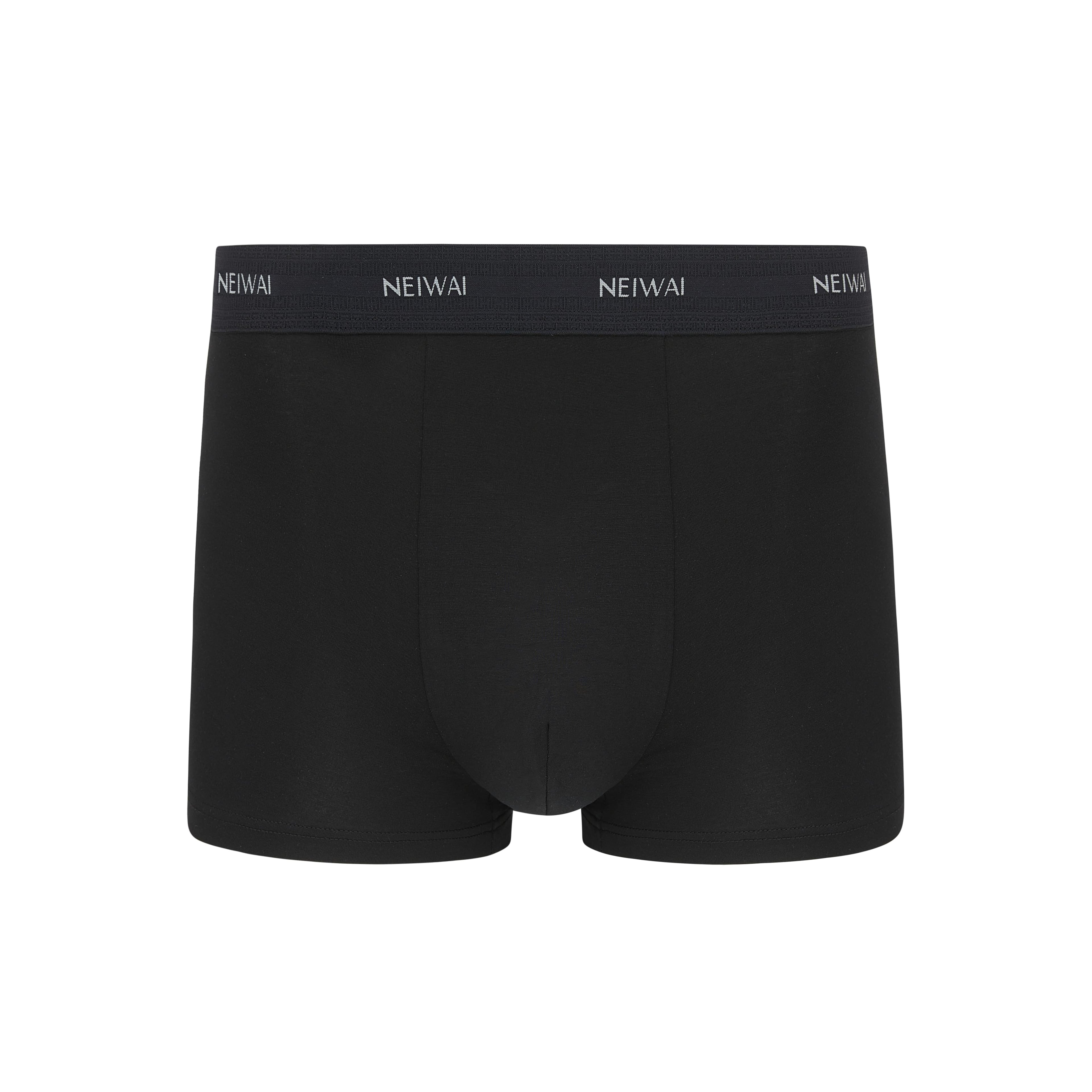 Men’s Cotton Boxer Brief in black