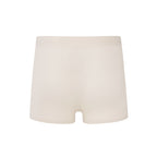 back of men's brief in white. Ash color.