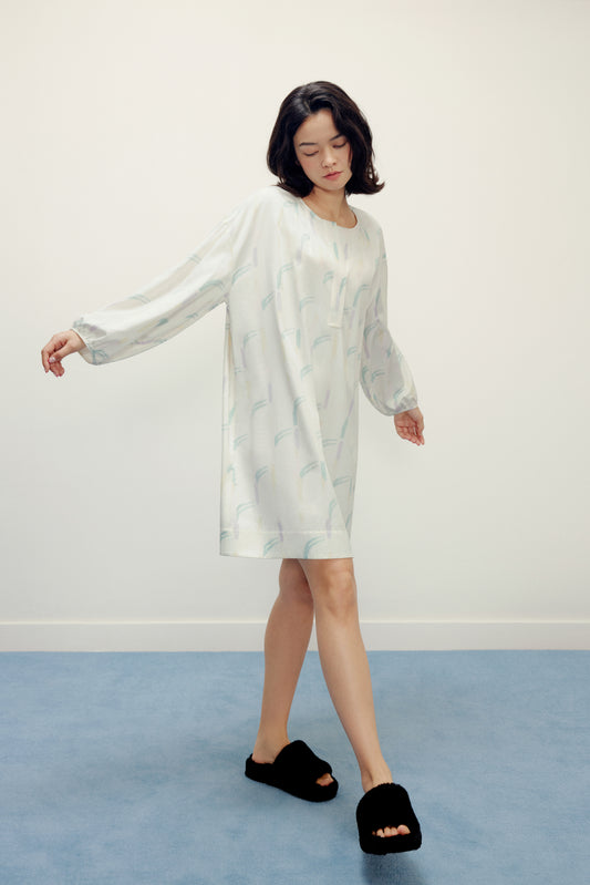 Silk Cotton Slip Pajama Dress – NEIWAI