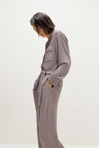 purple pajama set
