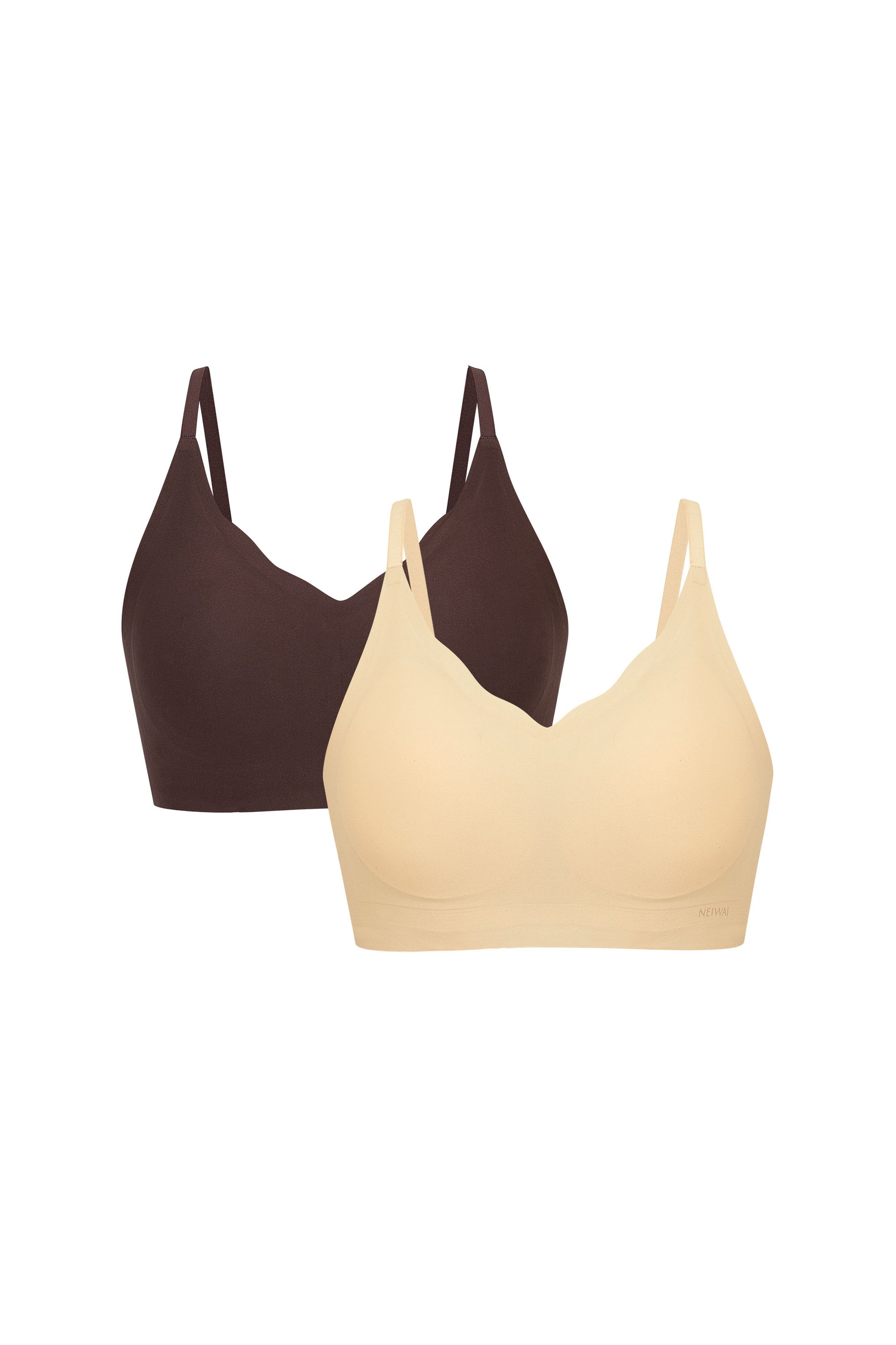 Barely Zero Fixed Cup Wavy Bra Bundle - Extended Sizes