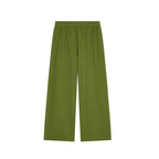 green pants