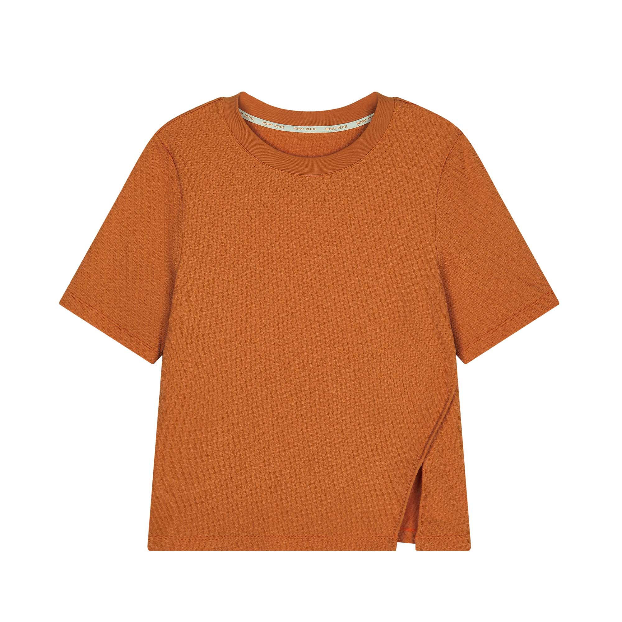 orange T-shirt
