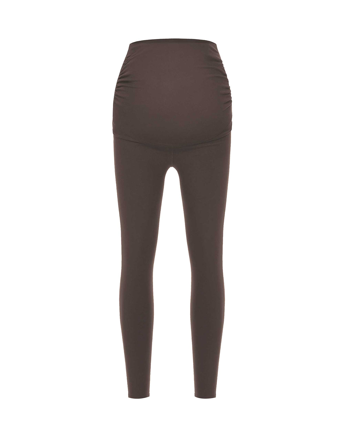 brown maternity leggings