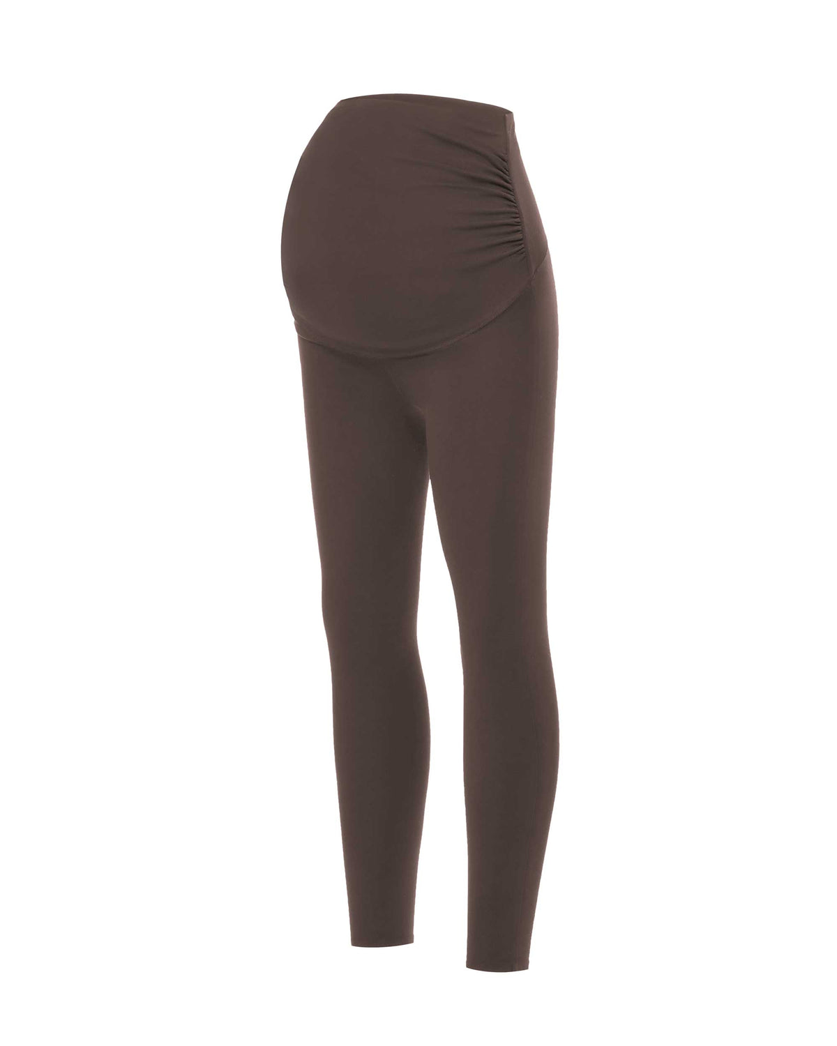 brown maternity leggings
