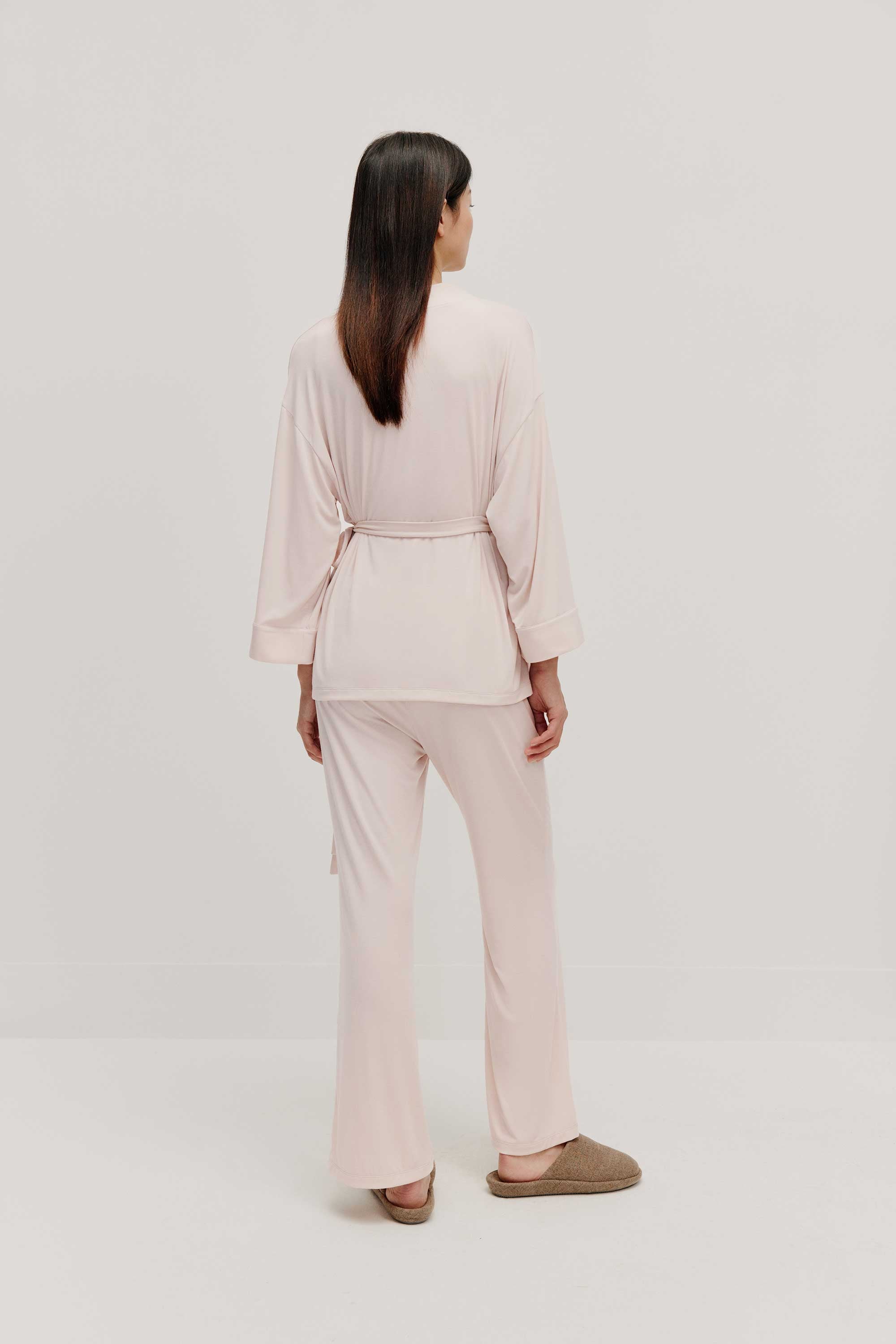 back of maternity wrap top