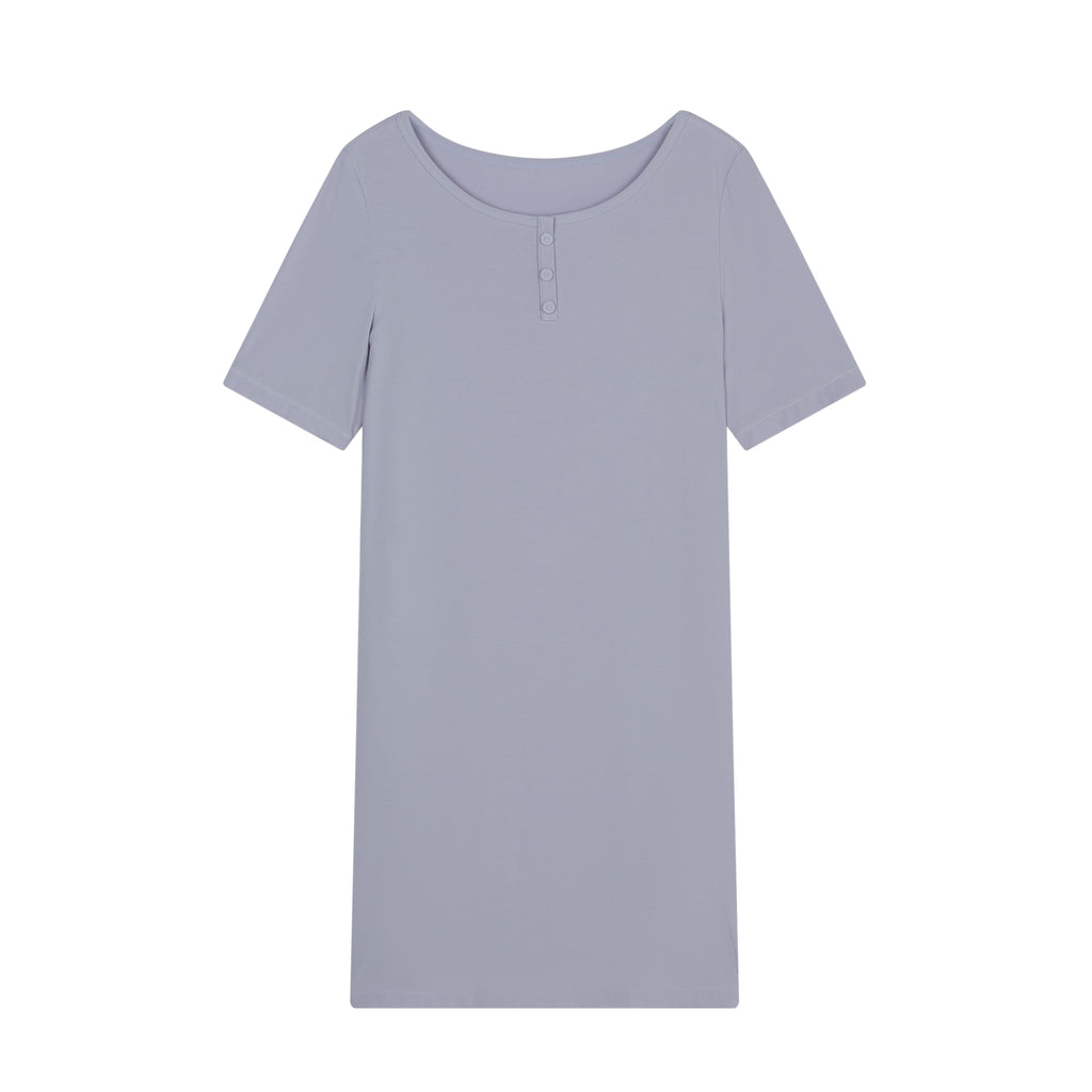 blue pajama dress