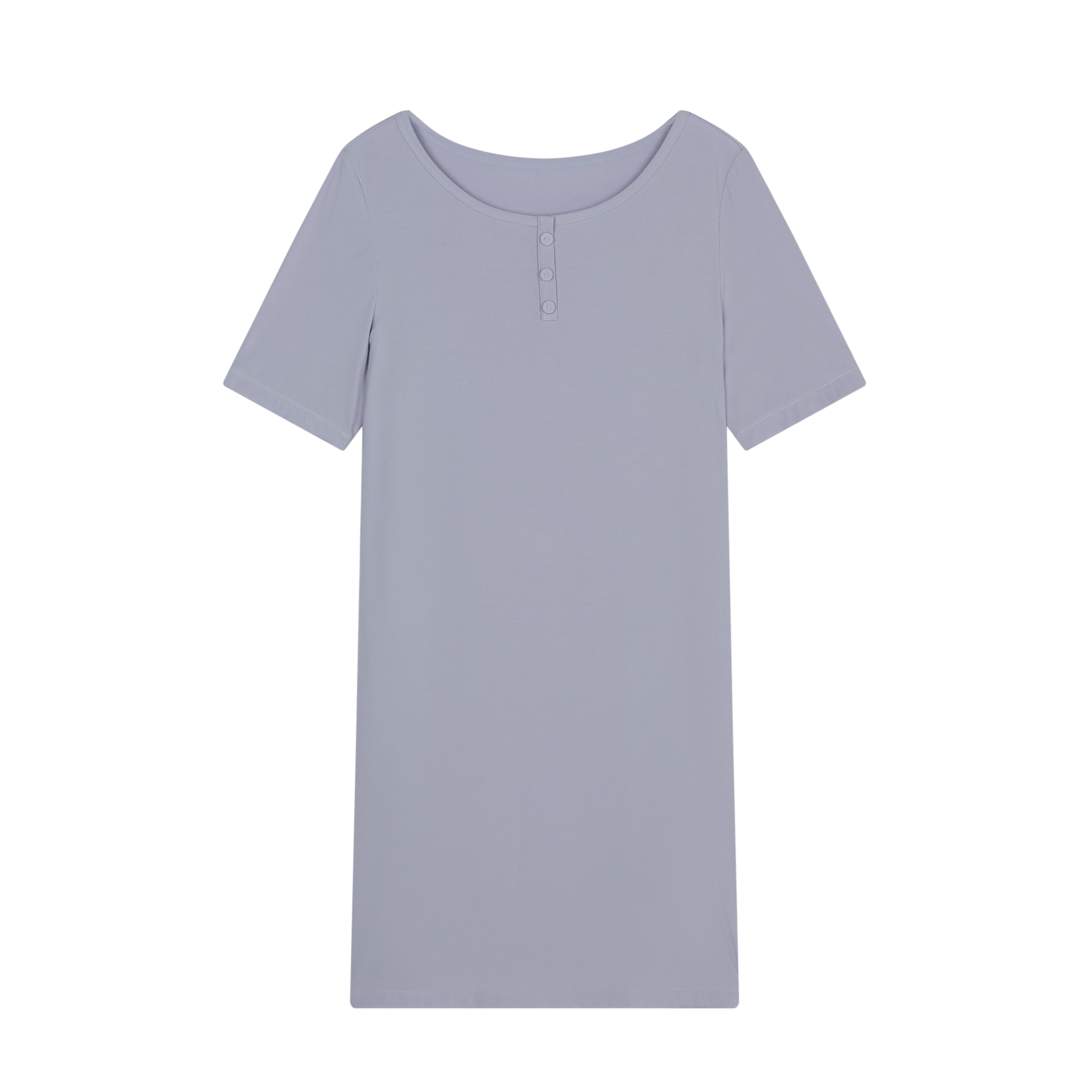 blue pajama dress