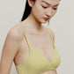 woman in yellow bra