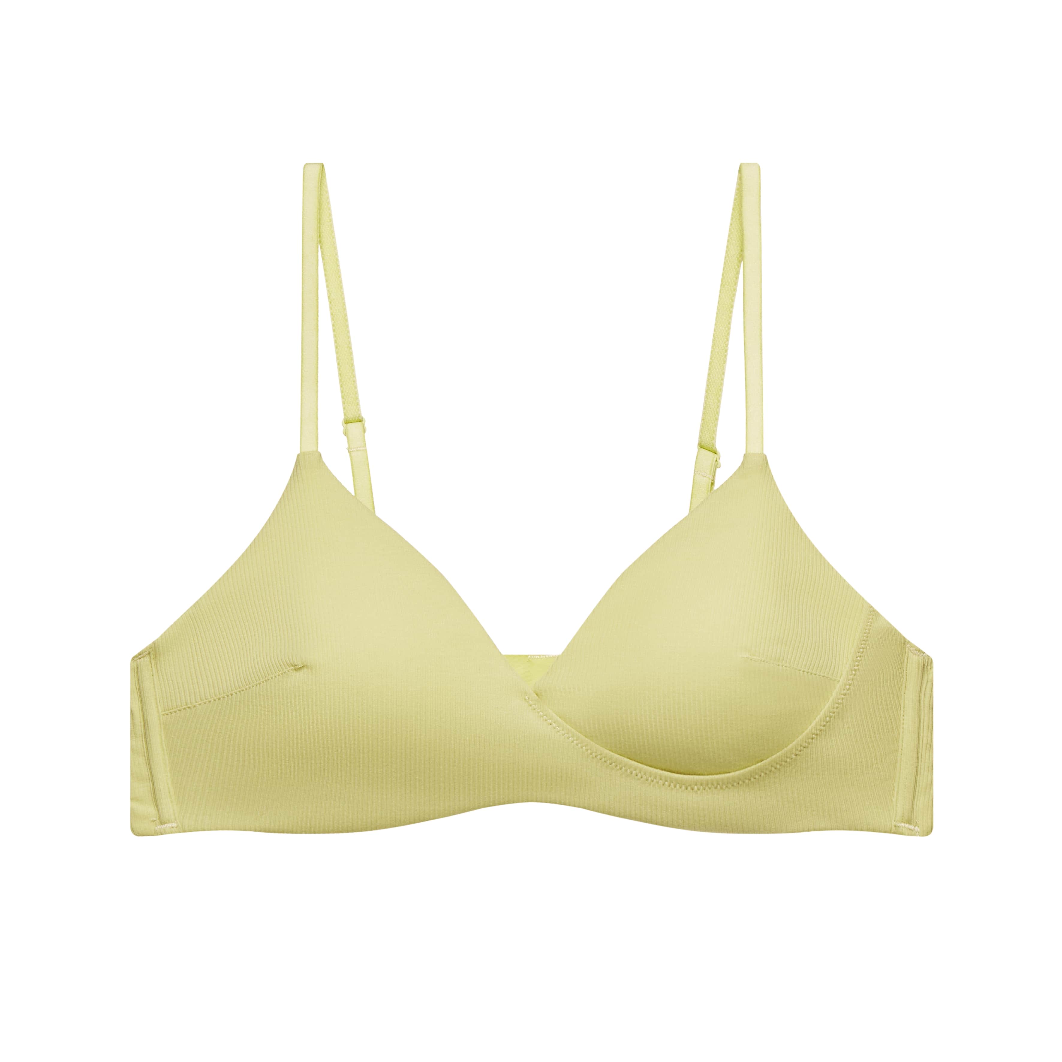 yellow bra