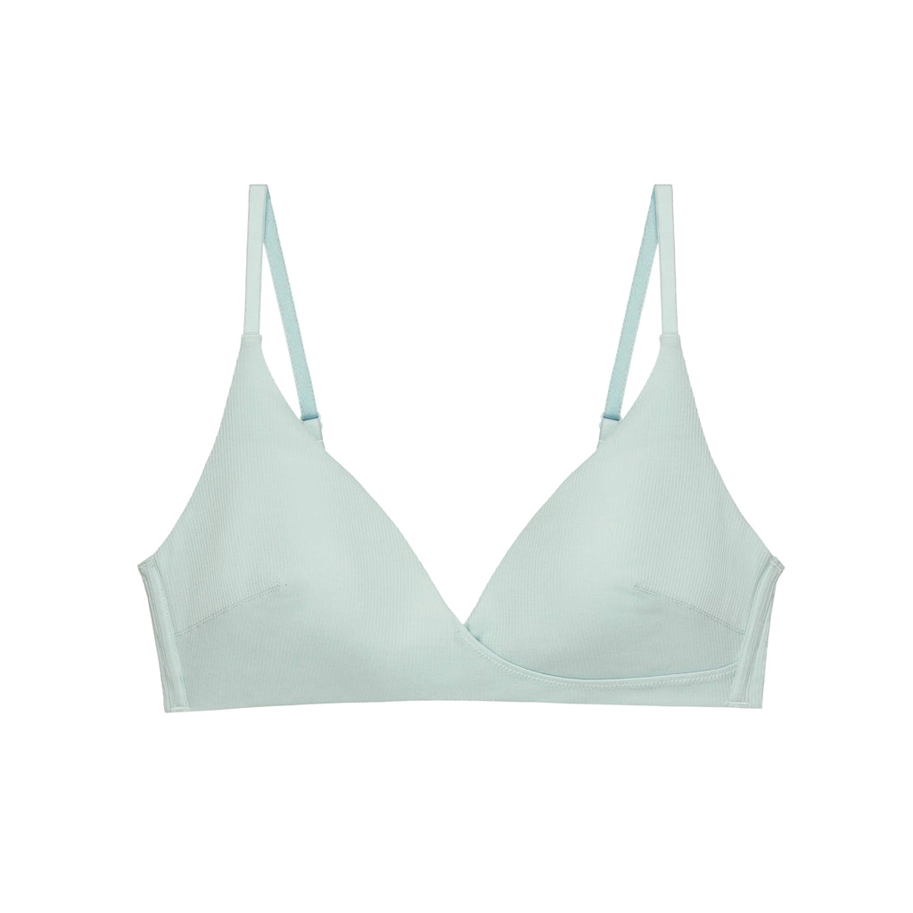 blue bra